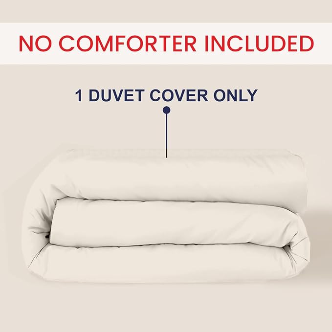 Kotton Culture 1 Pc 120"x120" Duvet Cover Super King Plus/Super Oversize King - Image 2