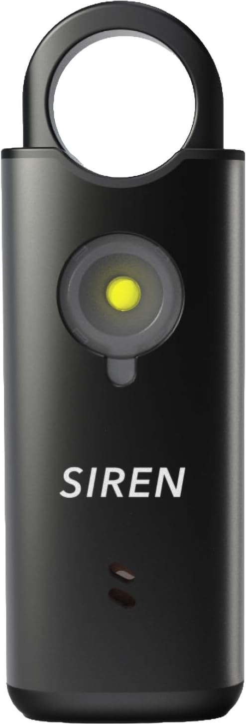 Personal Safety Alarm by Silent Beacon – 135dB Siren, Flashing Light, Pull & - Image 2