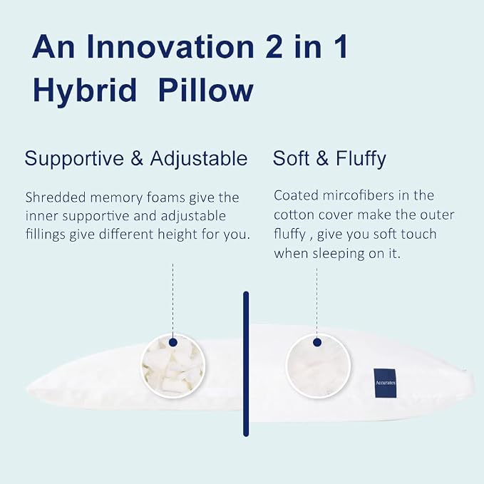 ACCURATEX Full Body Pillow for Adults - Image 5