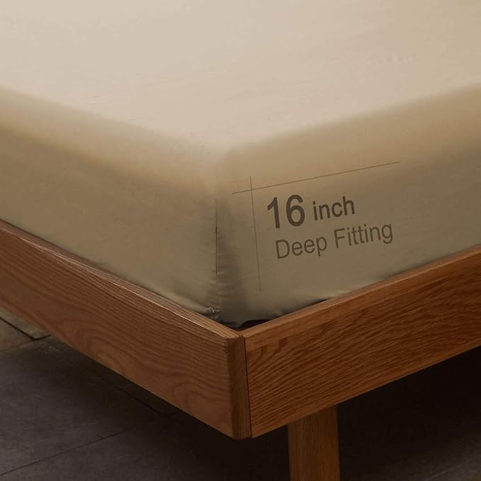 SONORO KATE Bed Sheet Set Super Soft Microfiber 1800 Thread Count Luxury - Image 6