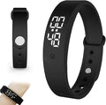 Vibrating Alarm Wristband Deaf People Watch Band Fit Sleeps Rise Silent Shock by Unknown