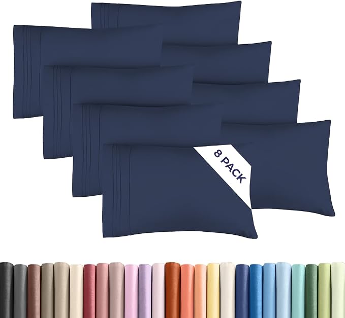 Standard Pillow Cases Set of 8 by CGKUnlimited