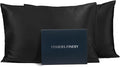 Fishers Finery 25mm 100% Pure Mulberry Silk Pillowcase by FishersFinery