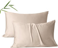 4 Pack Cooling Pillow Cases, Viscose Derived from Bamboo Pillow Protectors King by ShunjieHome