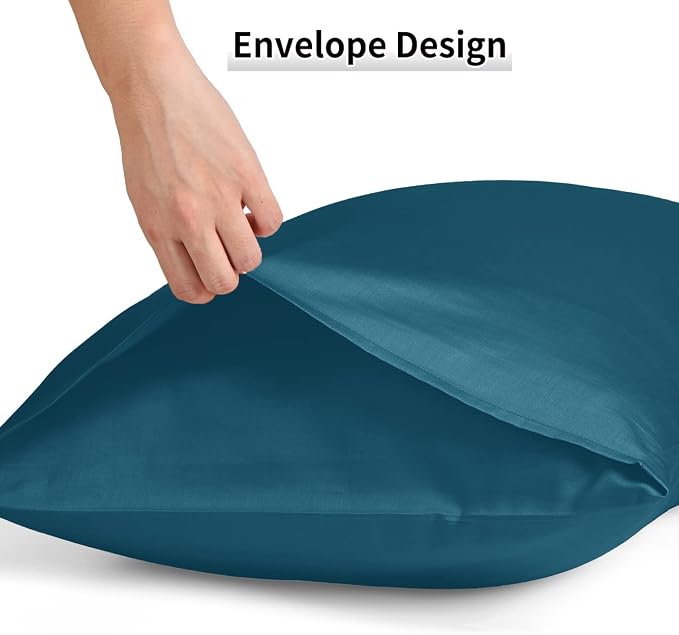 Warmstar Cotton Pillow Cases Standard Size Set of 2, 600 Thread Count - Image 5