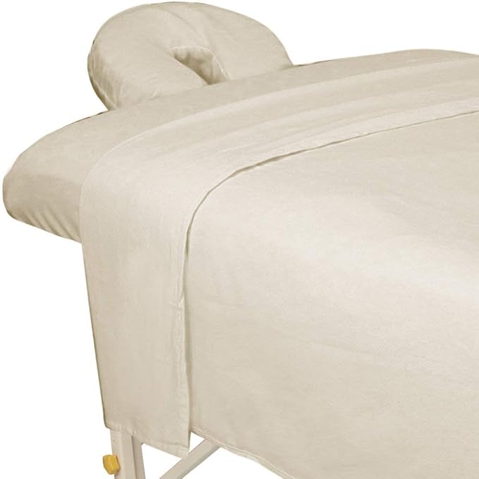 ForPro Premium Flannel 3-Piece Massage Sheet Set by ForProProfessionalCollection