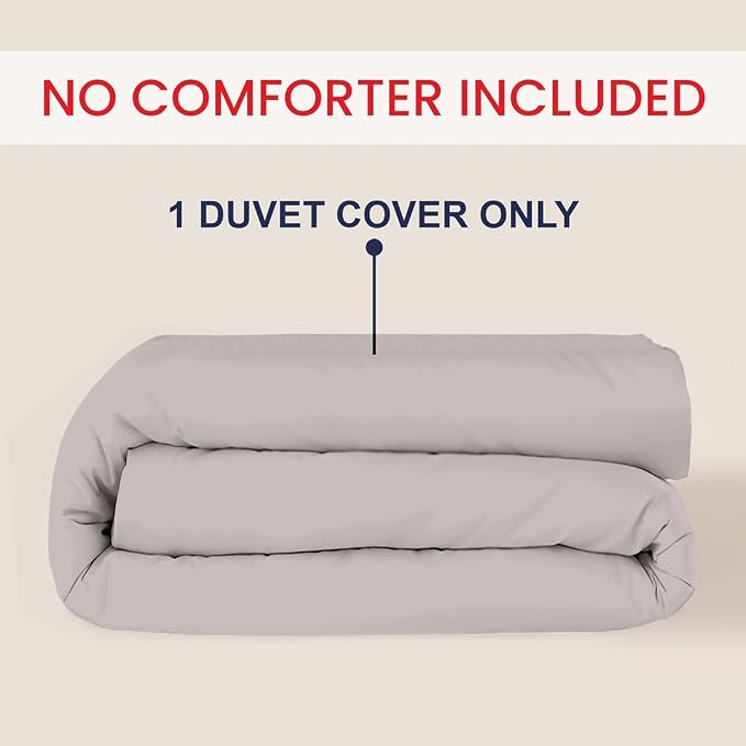 Kotton Culture 1 Pc Duvet Cover Queen Size/Full Size-100% Egyptian Cotton 600 - Image 2