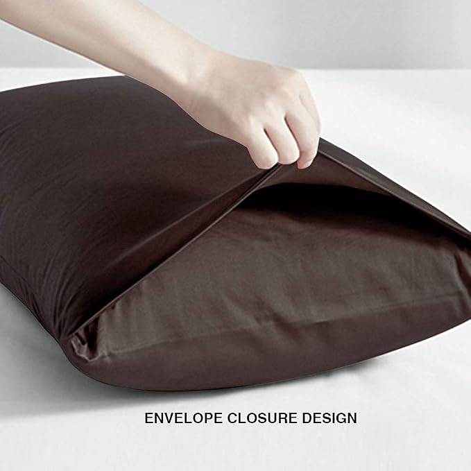 FLXXIE King Pillow Cases Set of 2, Soft Microfiber Pillow Covers - Image 3