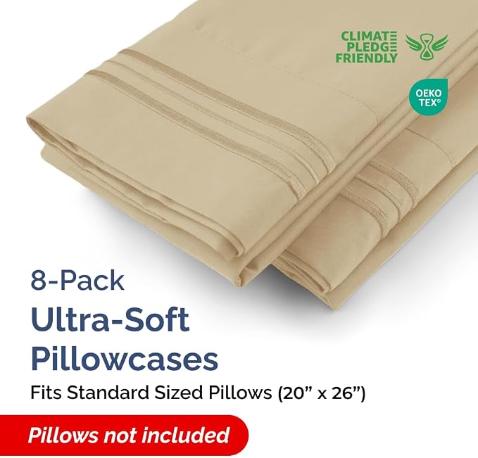 Standard Pillow Cases Set of 8 - Image 2