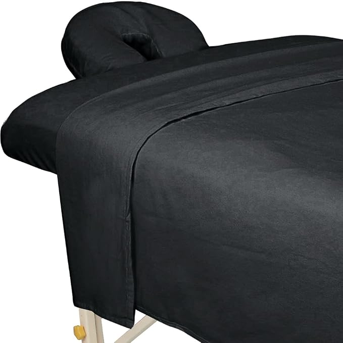 ForPro Professional Collection Premium Flannel 3-Piece Massage Sheet Set by ForProProfessionalCollection