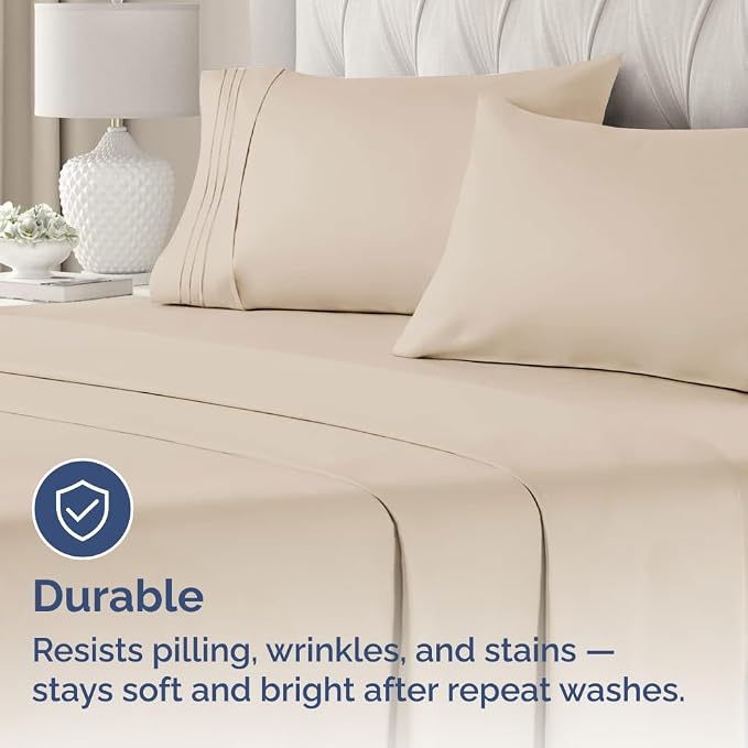 King Standard Pillow Cases Set of 4 - Image 4