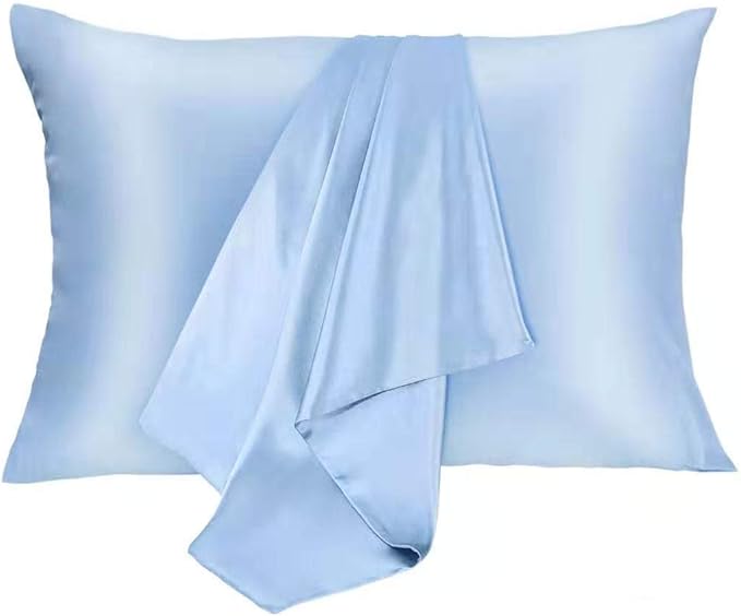 JOGJUE Silk Pillowcase for Hair and Skin 2 Pack 100% Mulberry Silk Bed by JOGJUE