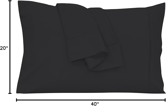 Royale Linens King Pillowcase Set of 2 - Image 10