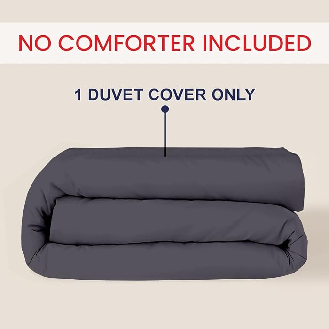 Kotton Culture 1 Pc 120"x120" Duvet Cover Super King Plus/Super Oversize King - Image 2