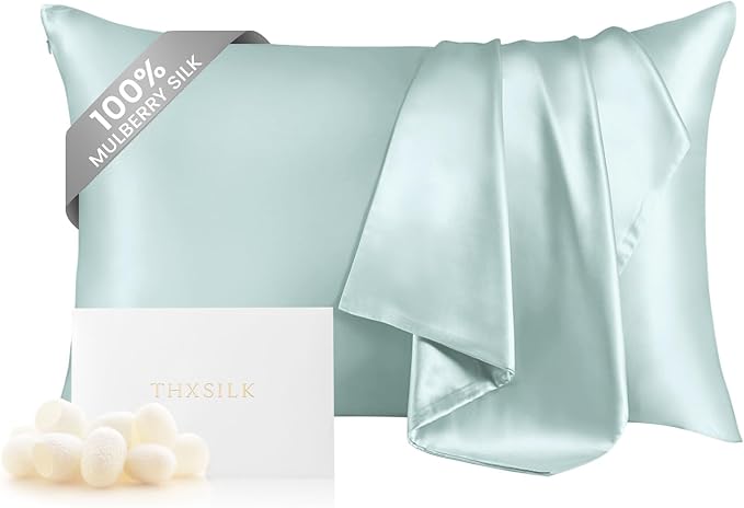 THXSILK 100% Mulberry Silk Pillowcase by THXSILK