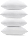 puredown® 12x20 Feather Down Pillow Inserts, 4 Pack Lumbar Pillow Inserts by Puredown
