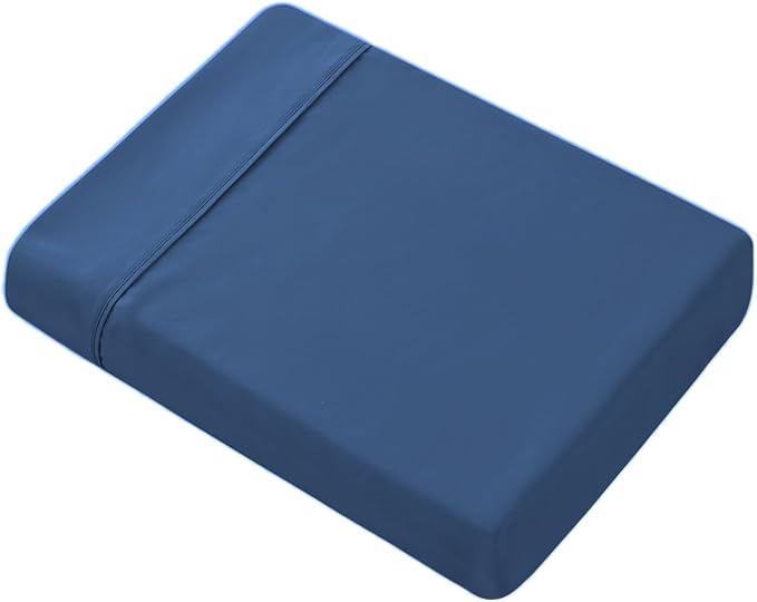 Kingnex Oversized King Flat Sheet 132x110 - Image 2