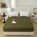 Bedding Queen Size Fitted Sheet Only- Bottom Matress Fitted Sheet-Fits 15inches by rushrushlulu