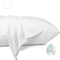 100% Mulberry Silk Pillowcase 2 Pack, King Size Silk Pillow Cases by Unknown