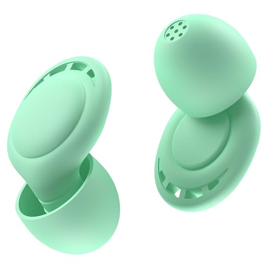 Ear Plugs for Sleeping Noise Reduction, Beinkap Reusable Earplugs Hearing by Beinkap