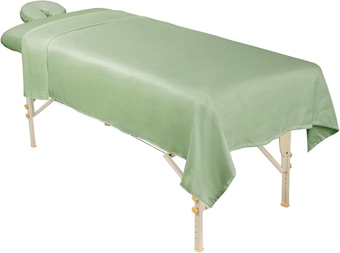 ForPro Professional Collection Premium Microfiber 3-Piece Massage Sheet Set - Image 2