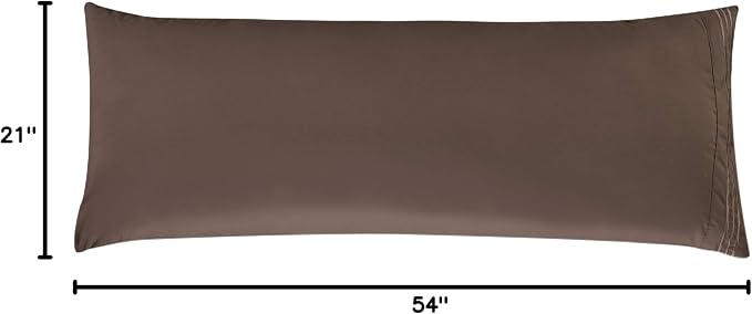 Elegant Comfort Luxury Ultra-Soft 1-Piece Body Pillowcase - Image 8