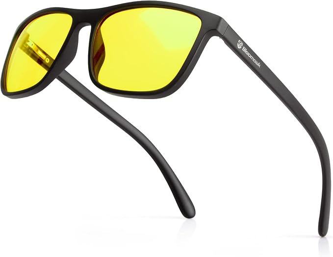 Bloomoak 100% Red Lens Blue Green Light Blocking Glasses- Dual AR Coatings by Bloomoak