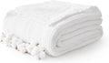 100% Cotton Muslin Blanket 40" x 40", Breathable and Lightweight Cotton Throw by Kozyhvn