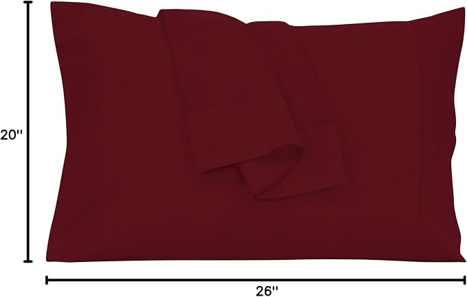 Royale Linens Standard Pillowcase Set of 2 - Image 10