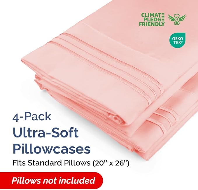 Standard Pillow Cases Set of 4 - Image 2