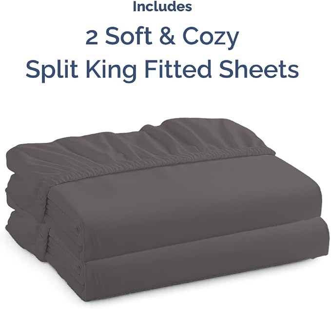 Split King Fitted Bed Sheet - Image 4