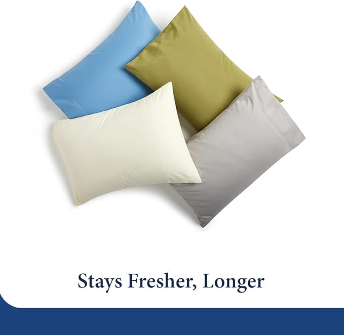 Cosy House Collection Premium Rayon Derived from Bamboo Pillowcase Set of 2 - Image 4