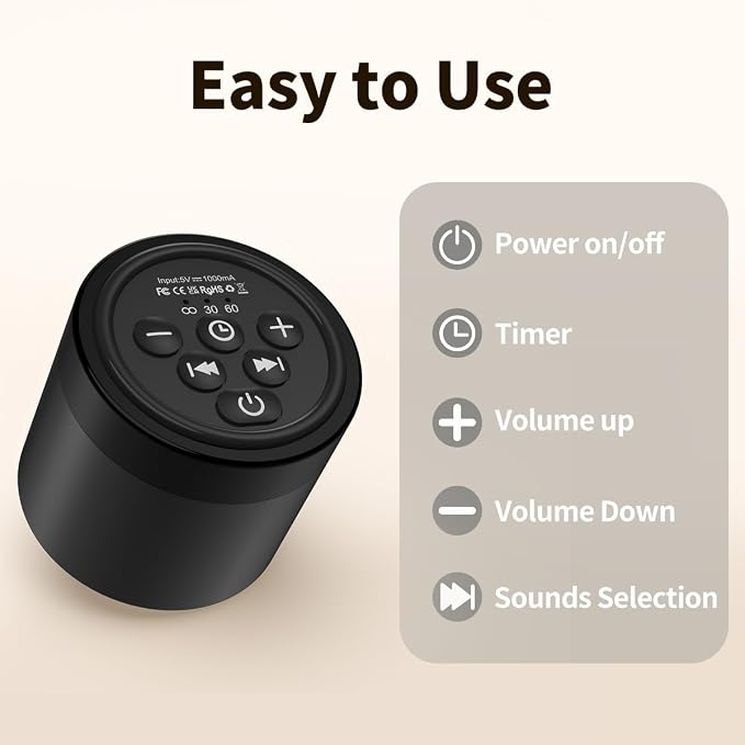 Portable Mini White Noise Machine Sound Machine - Image 7