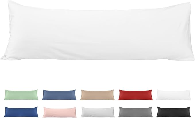 100% Cotton Body Pillow Case, Deep Dream 20x54 Body Long Pillow Pillowcases by DeepDream
