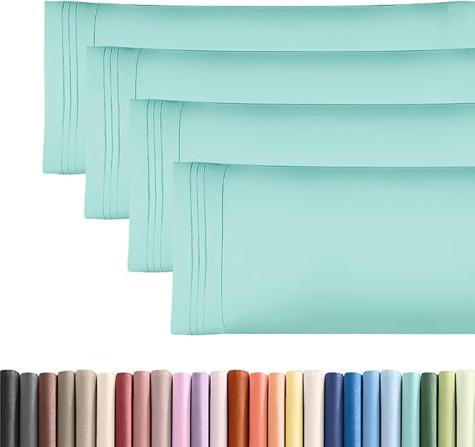 Body Pillowcases Set of 4-20x54 Long Body Pillow Case by CGKUnlimited