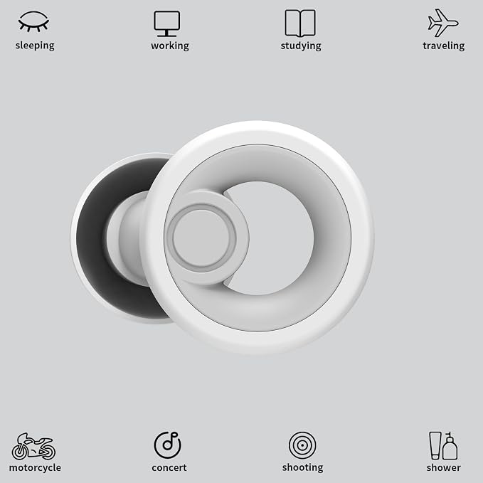 Jayine Ear Plugs for Noise Cancelling Ear Protection EarPlugs for Sleep - Image 2