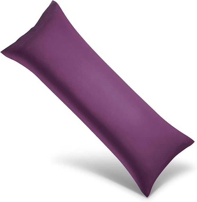 WishSmile Body Cooling Pillowcase Long Pillow Case Breathable Cool Silky Soft by WishSmile