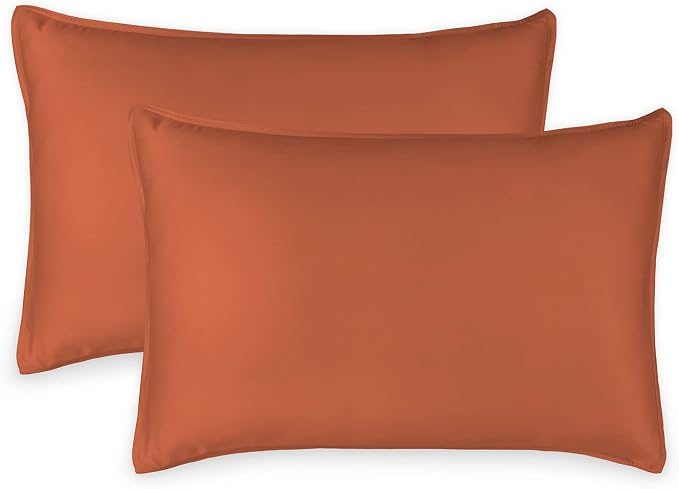 Queen Pillowcases by Pure Bamboo, Genuine 100% Organic Viscose Derived from by PureBamboo