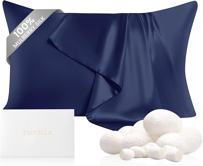THXSILK 100% Mulberry Silk Pillowcase by THXSILK