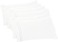 Elegant Comfort 6-PACK Solid Pillowcases 1500 Premium Hotel Quality Microfiber by ELEGANTCOMFORT