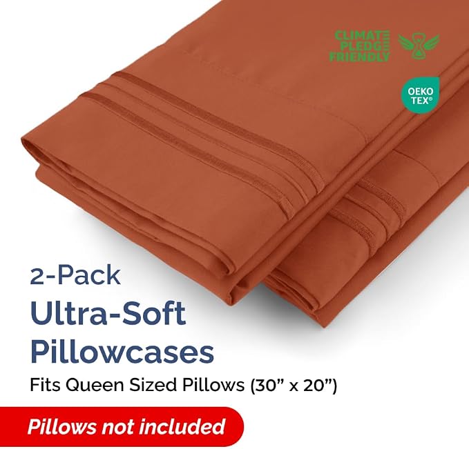 Queen Pillow Cases Set of 2 - Image 2