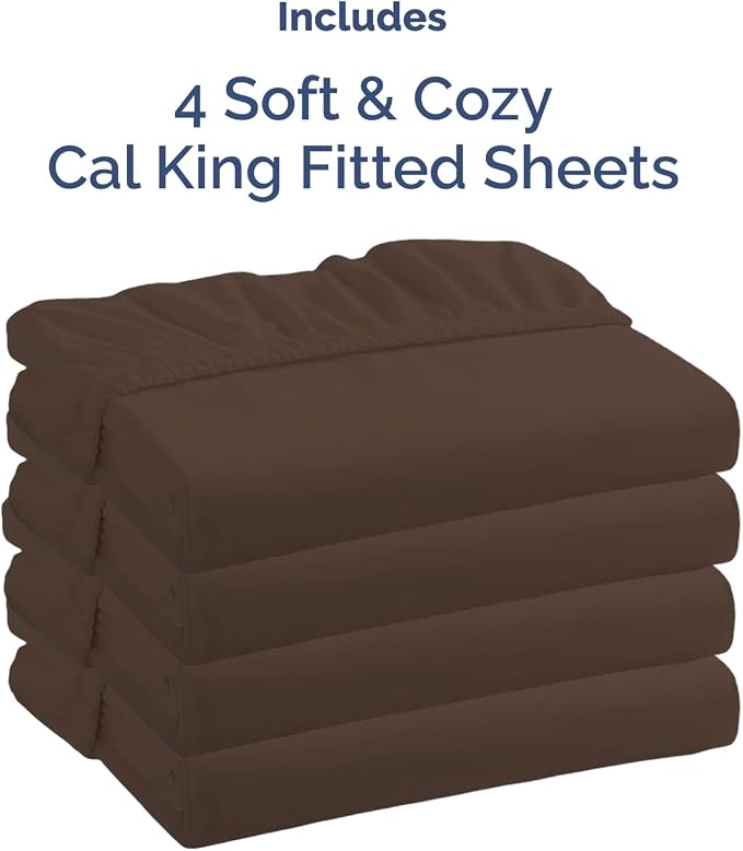 Cal King Size Fitted Bed Sheet - Image 4