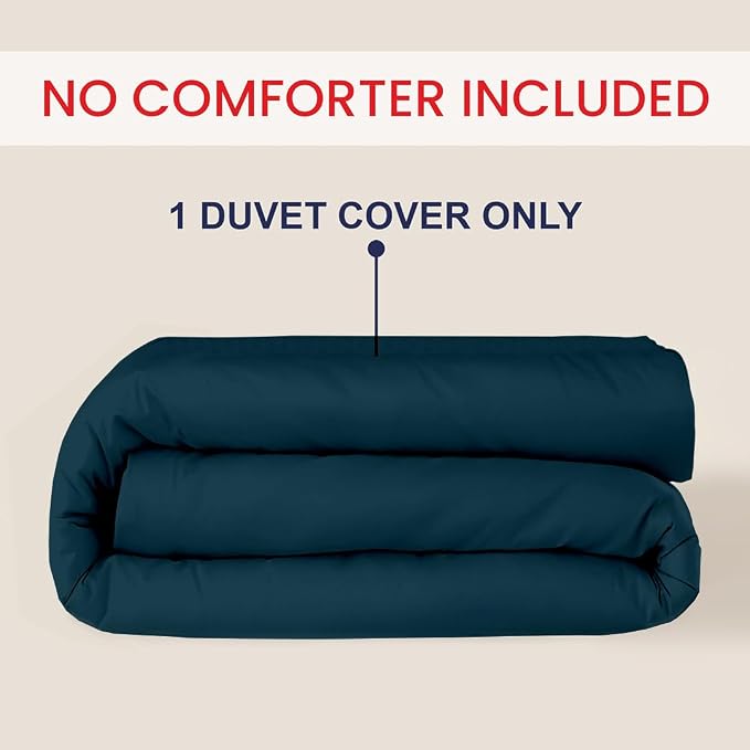 Kotton Culture 1 Pc California King Duvet Cover Only-100% Egyptian Cotton 600 - Image 2