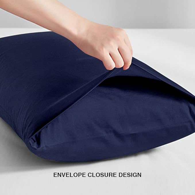 FLXXIE King Pillow Cases Set of 2, Soft Microfiber Pillow Covers - Image 3