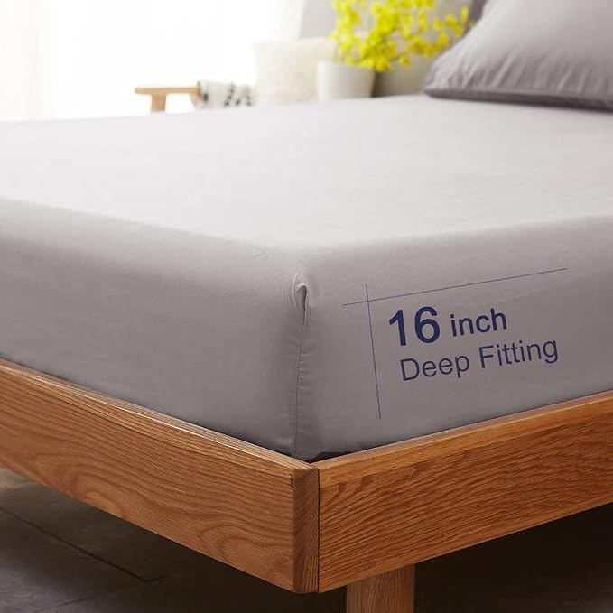 SONORO KATE Bed Sheet Set Super Soft Microfiber 1800 Thread Count Luxury - Image 6