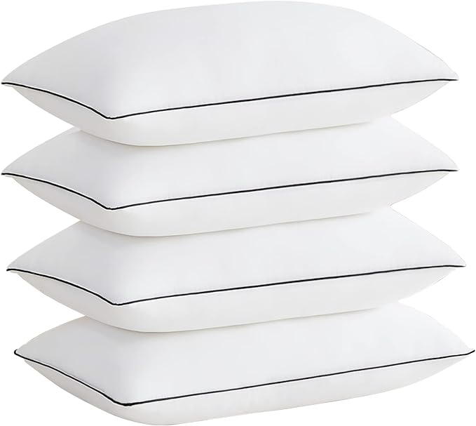 Acanva Cooling Bed Pillows for Sleeping, Luxury Hotel Quality 3D Microfiber by acanva