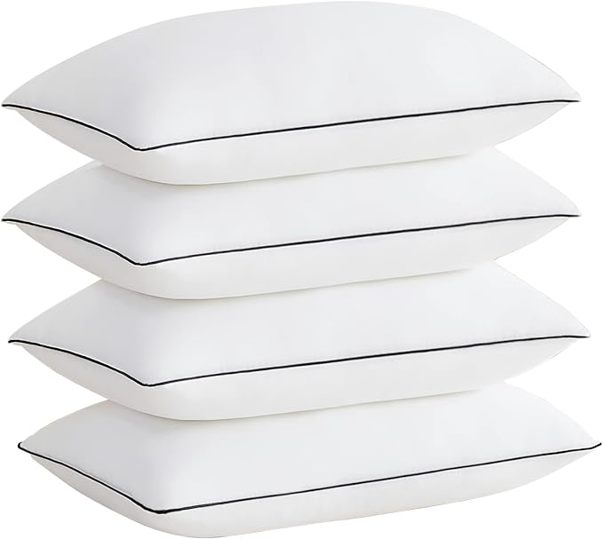 Acanva Cooling Bed Pillows for Sleeping, Luxury Hotel Quality 3D Microfiber by acanva