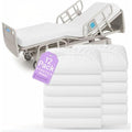 BLISSFORD - 12 Pack Fitted Hospital Bed Sheets by BLISSFORD