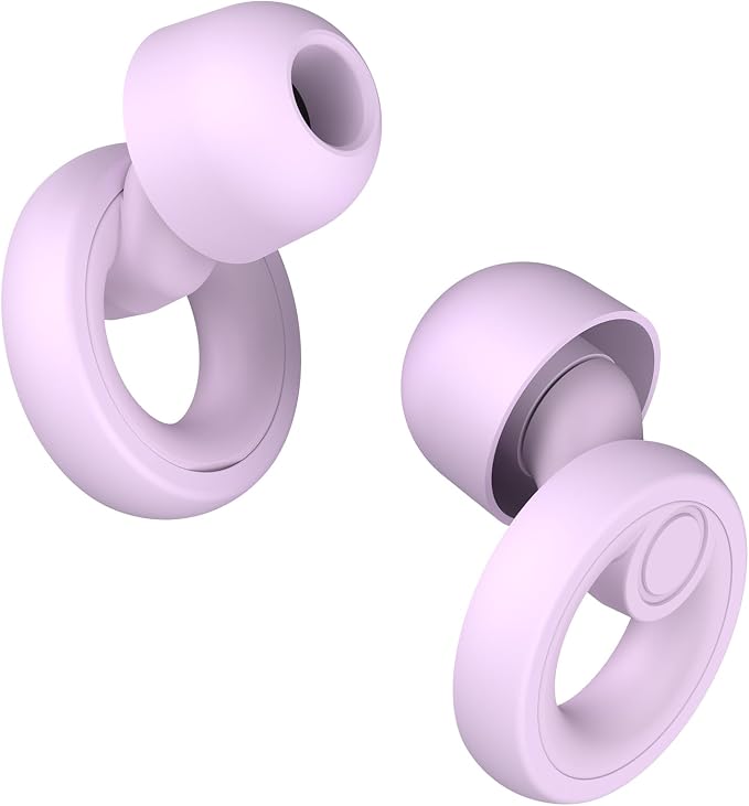 Jayine Ear Plugs for Noise Reduction, Reusable Concert Earplugs Hearing by JAYINE