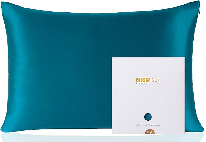 ZIMASILK 100% Pure Mulberry Silk Pillowcase by ZIMASILK